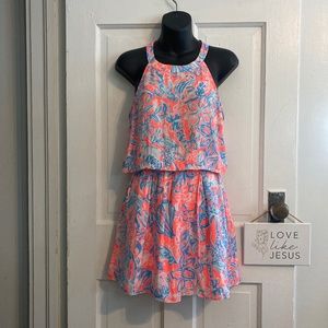 Lilly Pulitzer 2pc Sleeveless Top and Skirt